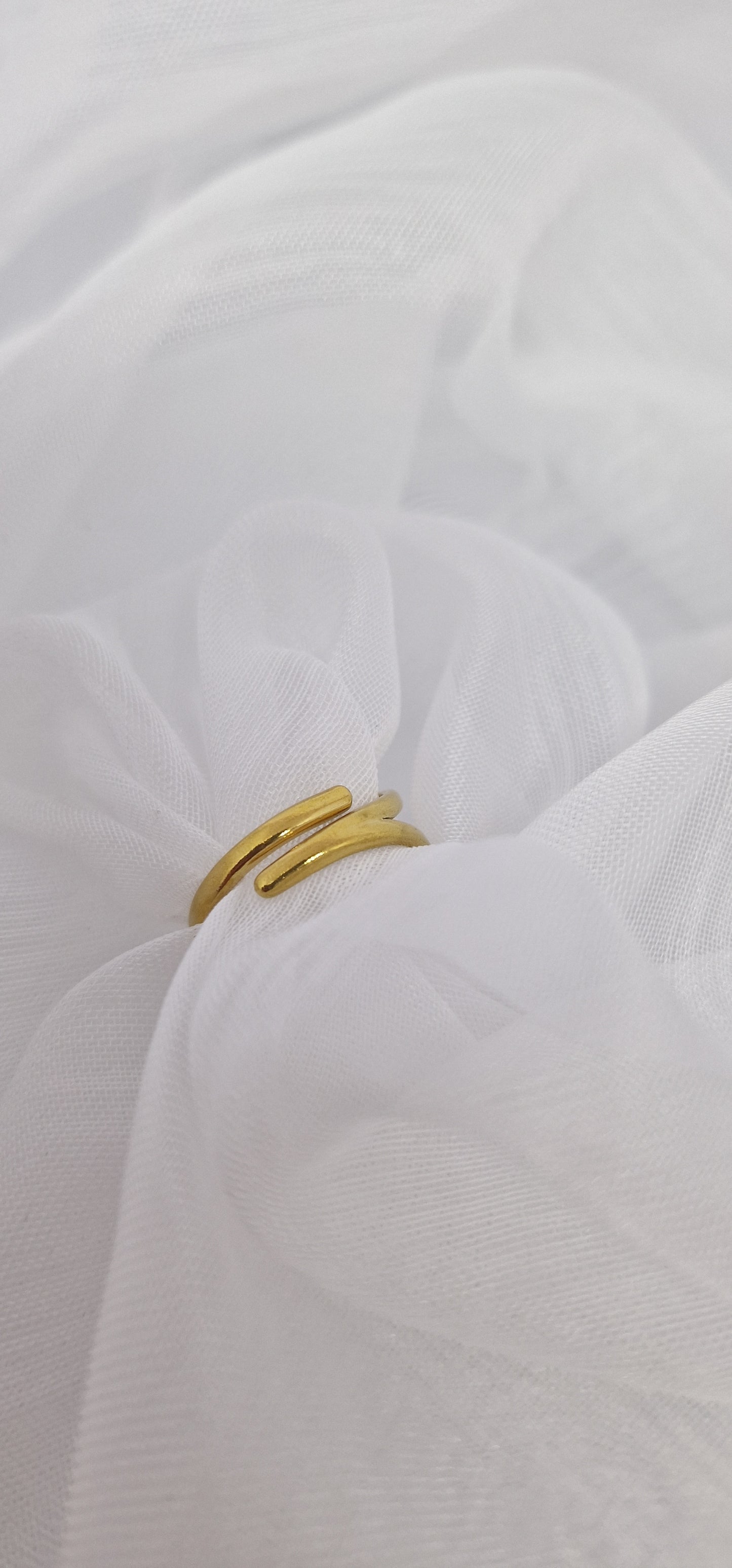 Bague "Eva" - Acier inoxydable