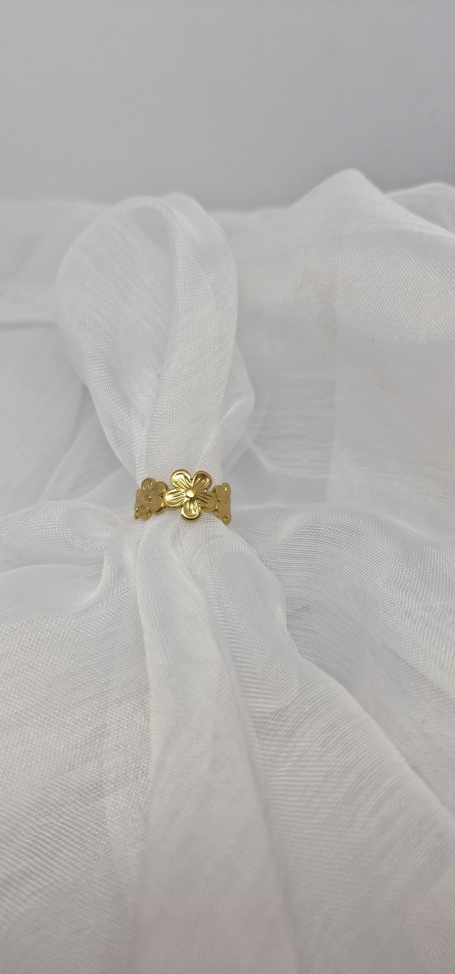 Bague "Nouméa" - Acier inoxydable