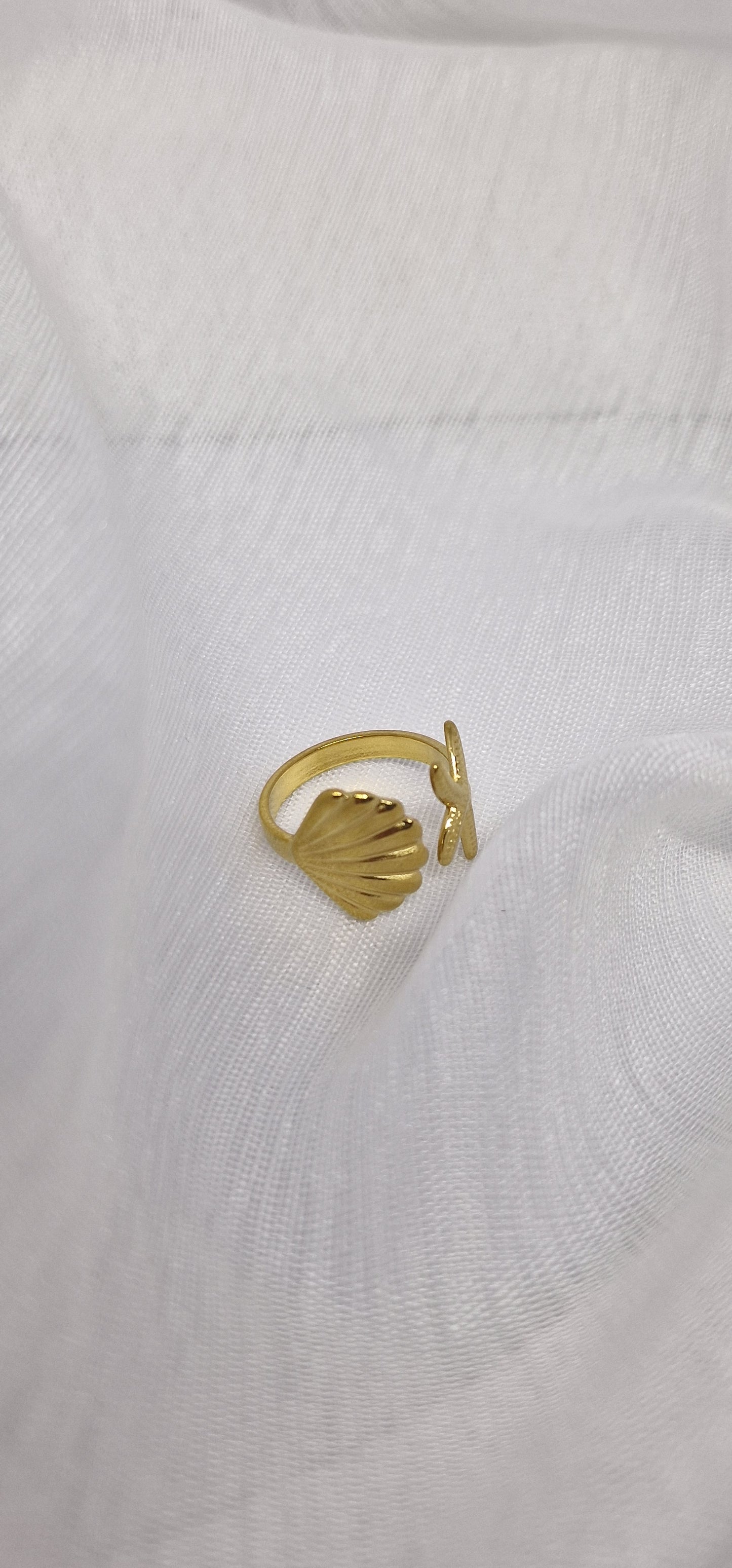Bague "Luna" - Acier inoxydable